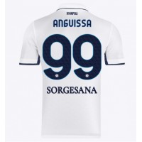 Maglia Calcio SSC Napoli Frank Anguissa #99 Seconda Divisa 2024-25 Manica Corta